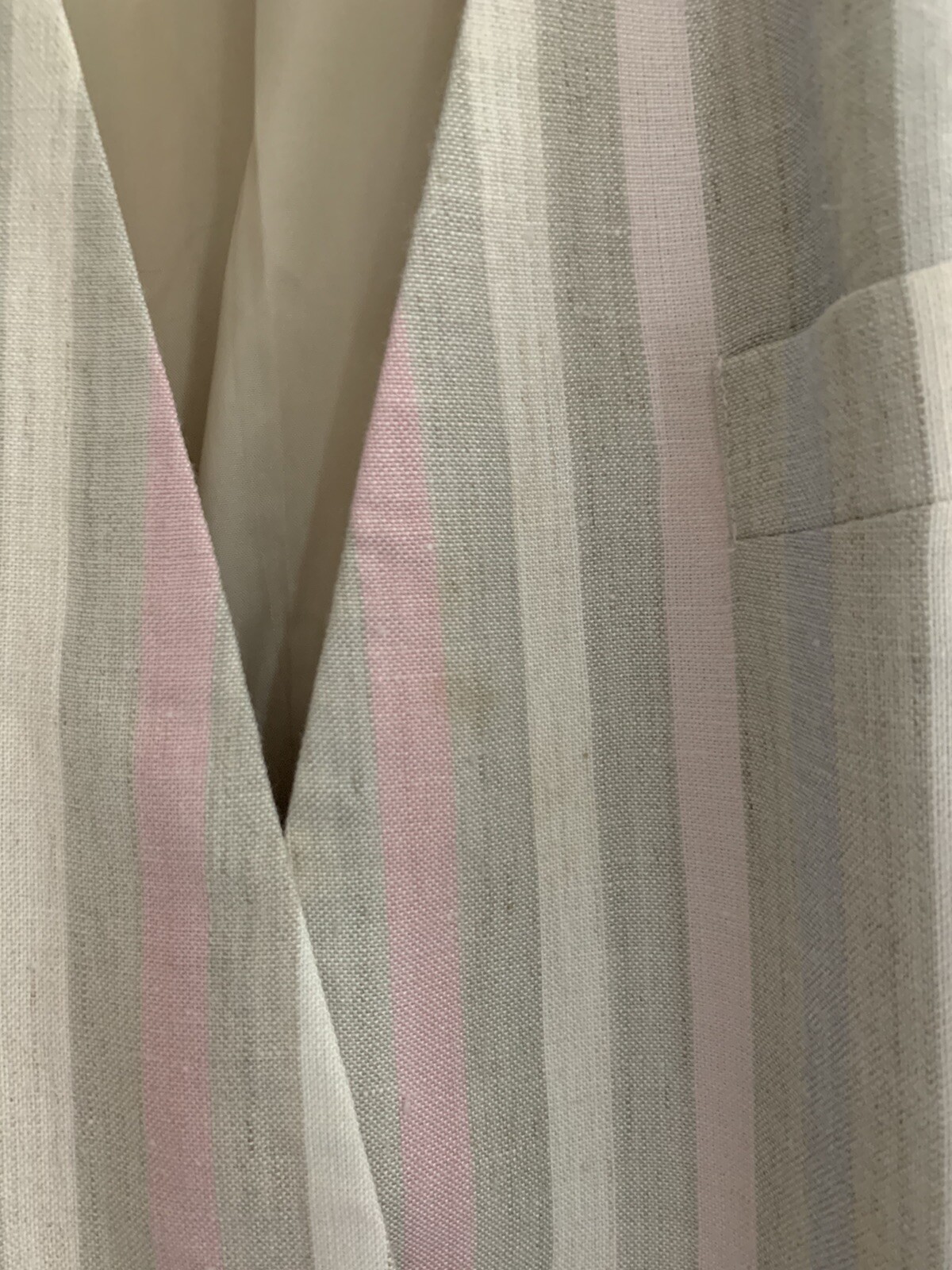 Vintage Glenbrooke Pastel & Neutrals Blazer Size 16 Good Condition