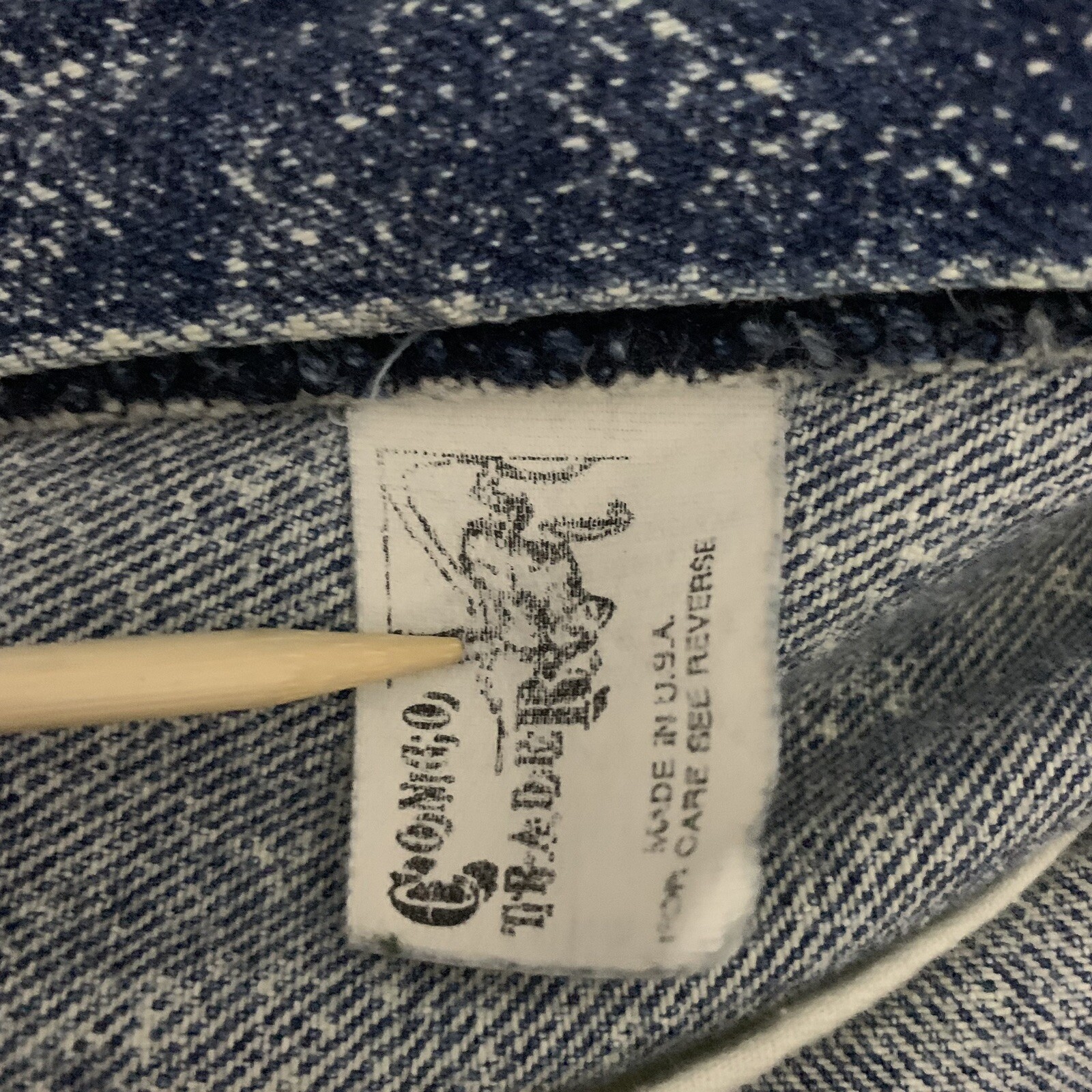 Vintage Congo Trader High Rise Mom Jeans Acid Wash Women’s Size 12 Made In USA