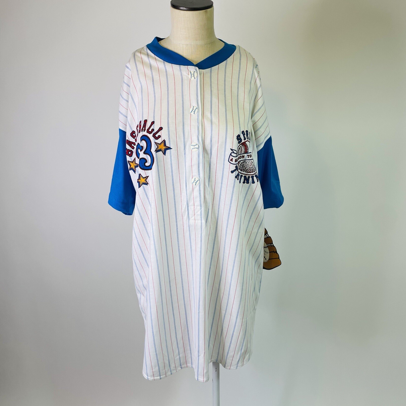 Vintage Baseball Jersey For Sleeping T-Shirt Dream League Spring Training OS