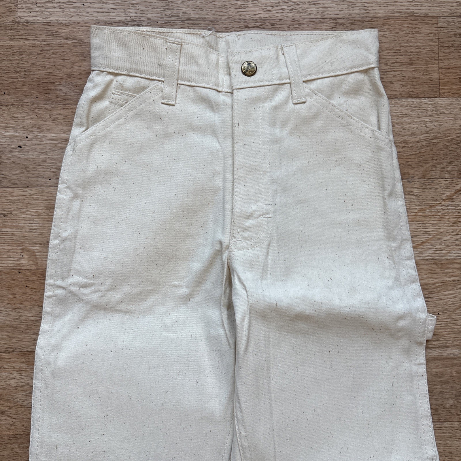 Deadstock Vintage 70s Big Smith Painters Pants Jeans Sz 10 23×25.5 USA