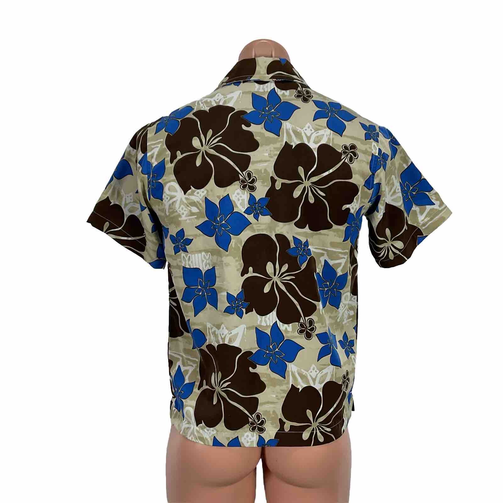 Vintage 90s y2k Sideout Women’s Camp Floral Hawiian Button Front Shirt