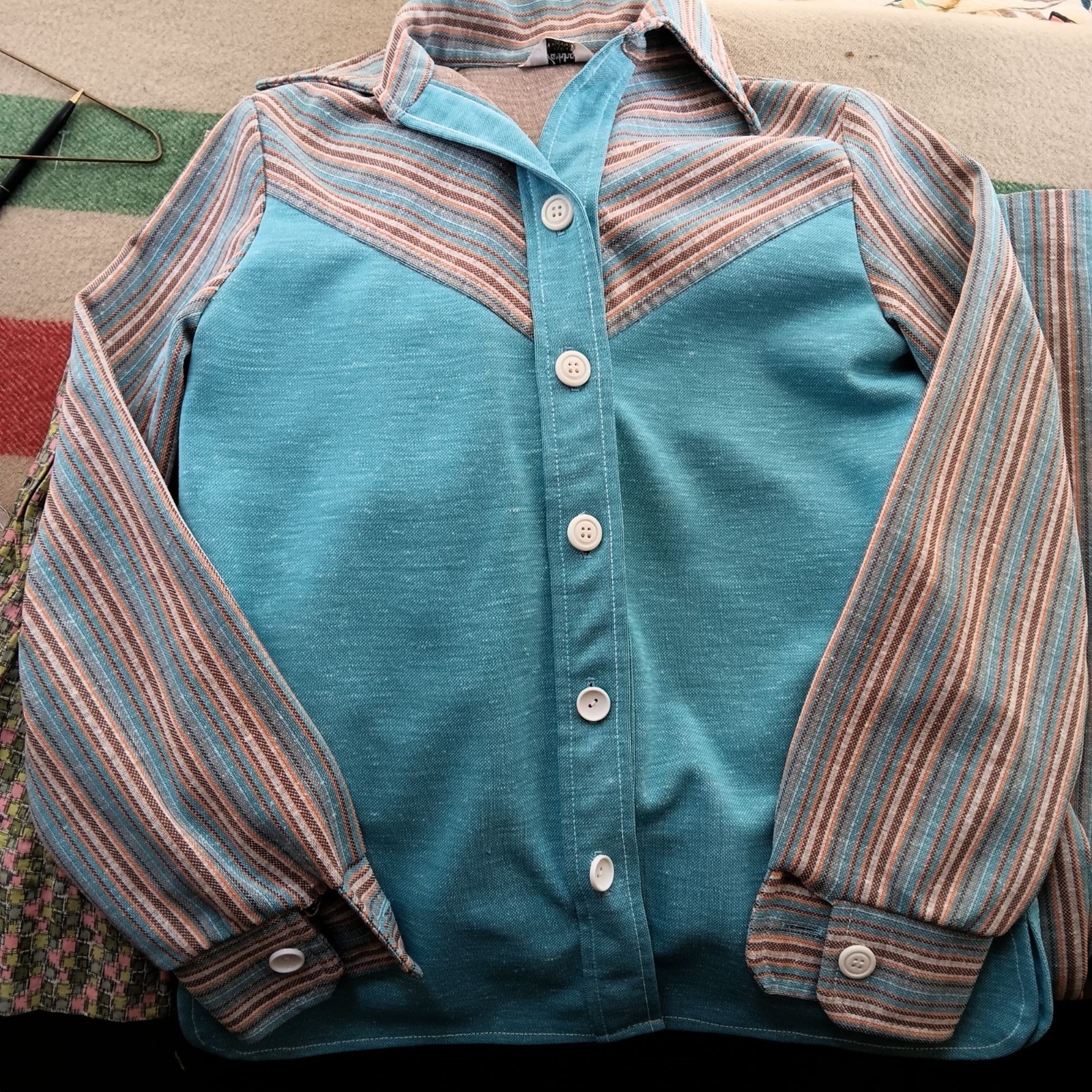 Medium Vintage 1970s Disco Bellbottom Pantsuit Dallas Jacket Pants Set Disco Mom