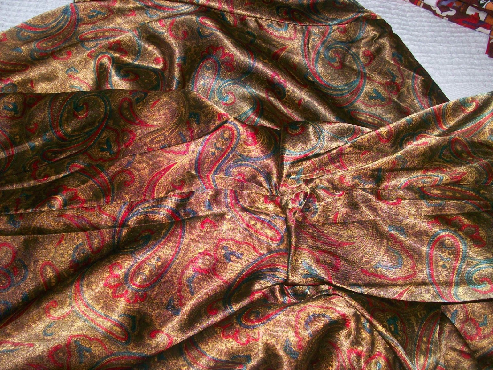 Vintage Designer SANDY STARKMAN Women’s Boho Mixed Media Cotton Rayon Jacket XL