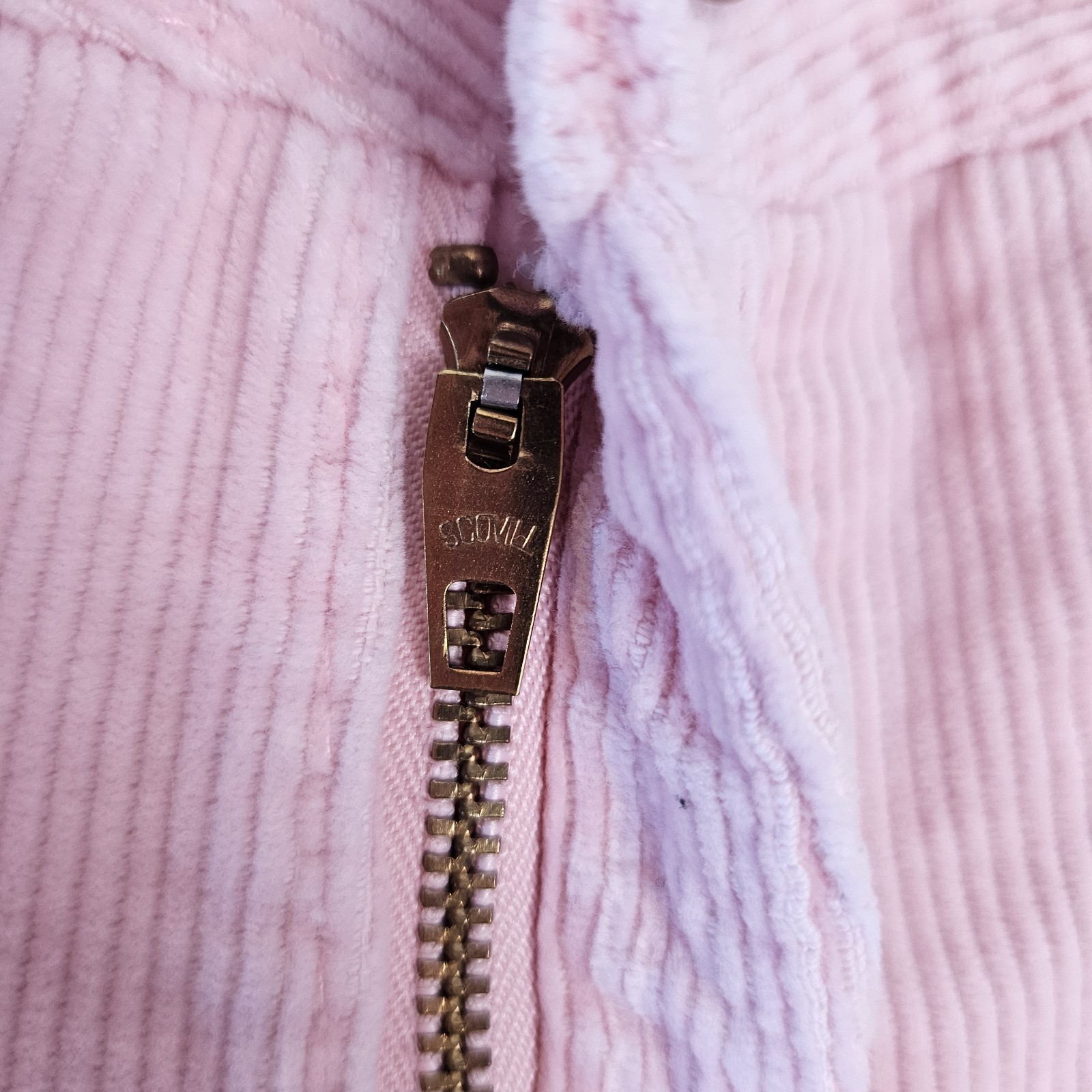 Vintage 80’s Bon Jour BABY PINK Corduroy Straight Pants Size13/14 NWOT