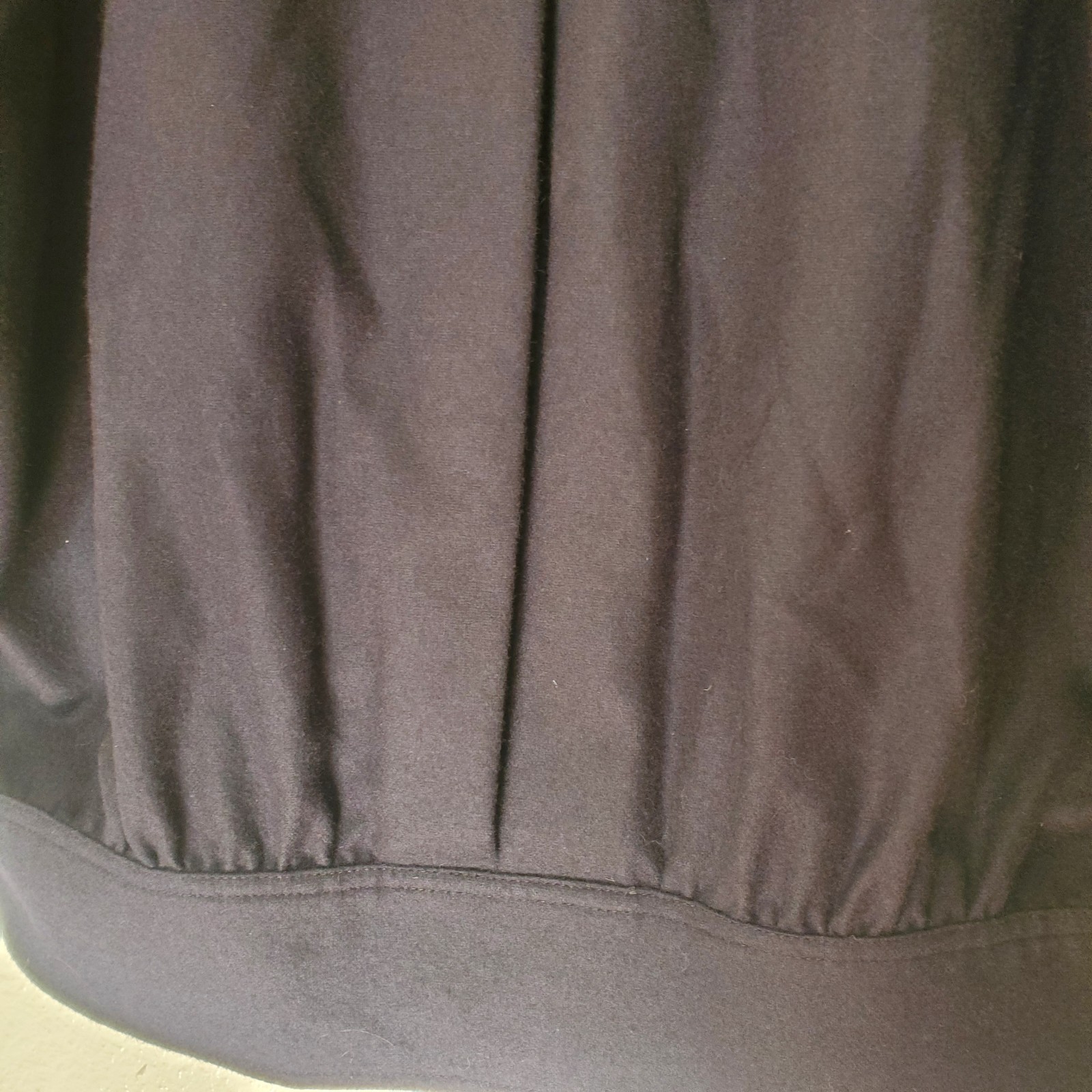 Vintage Touche Italy Navy Wool Cashmere Blend Shawl Collar Pocket Jacket Size 42