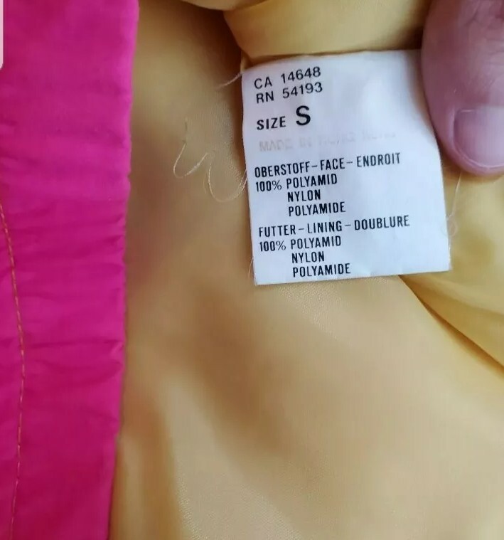 VTG 90s 🔥Fire and Ice❄ Hot Pink Small Winter Ski Jacket Sunice Rare Coat EUC