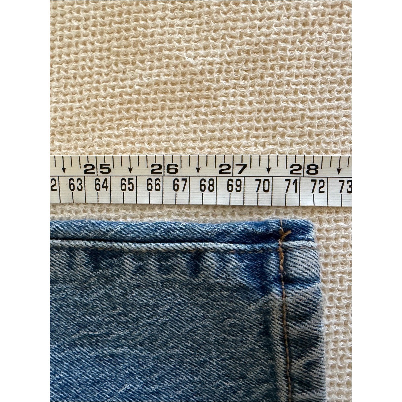 ROLLA’S High Rise Light Wash Straight Leg Jeans – Blue
