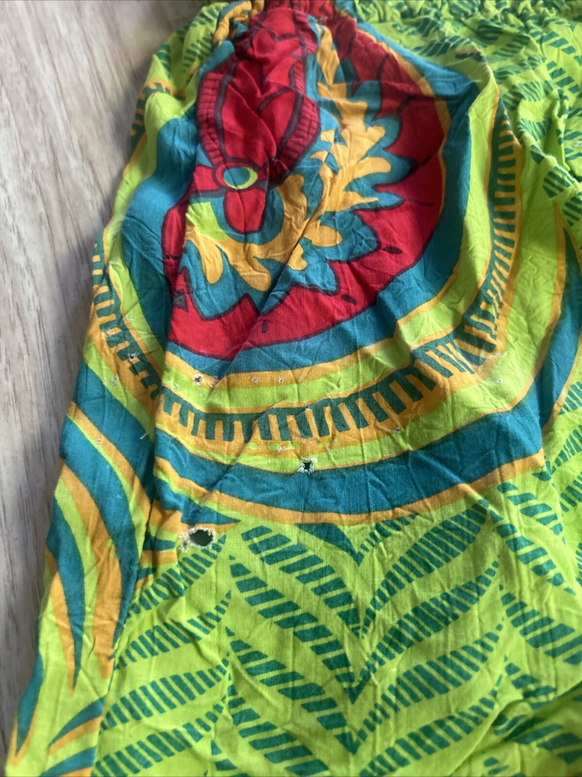 Prod. Dev. Comm. Team Jams World Hawaii Women’s Rayon Shorts Vintage 80s 90s Sm
