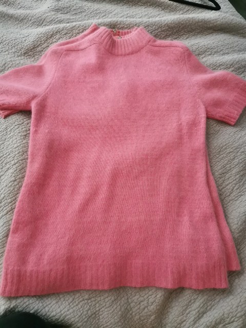 Vintage 60s Tami Originals Short Sleeve Sweater Lot 2 Angora Lambswool Flawed
