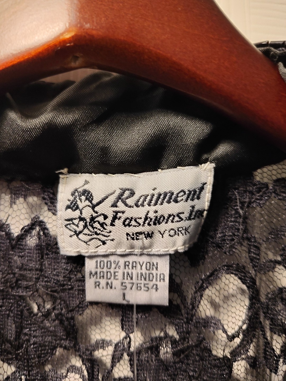 Raiment Fashions Inc NWT Marked $200 1980s New York Fashion Woman’s Vintage