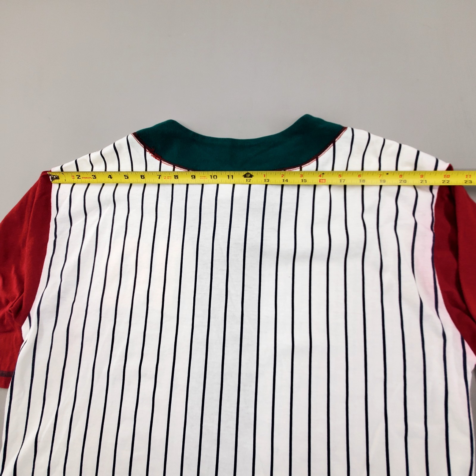 VTG 80s 90s JONI BLAIR Baseball Top Shirt V-Neck RETRO Womens Size M