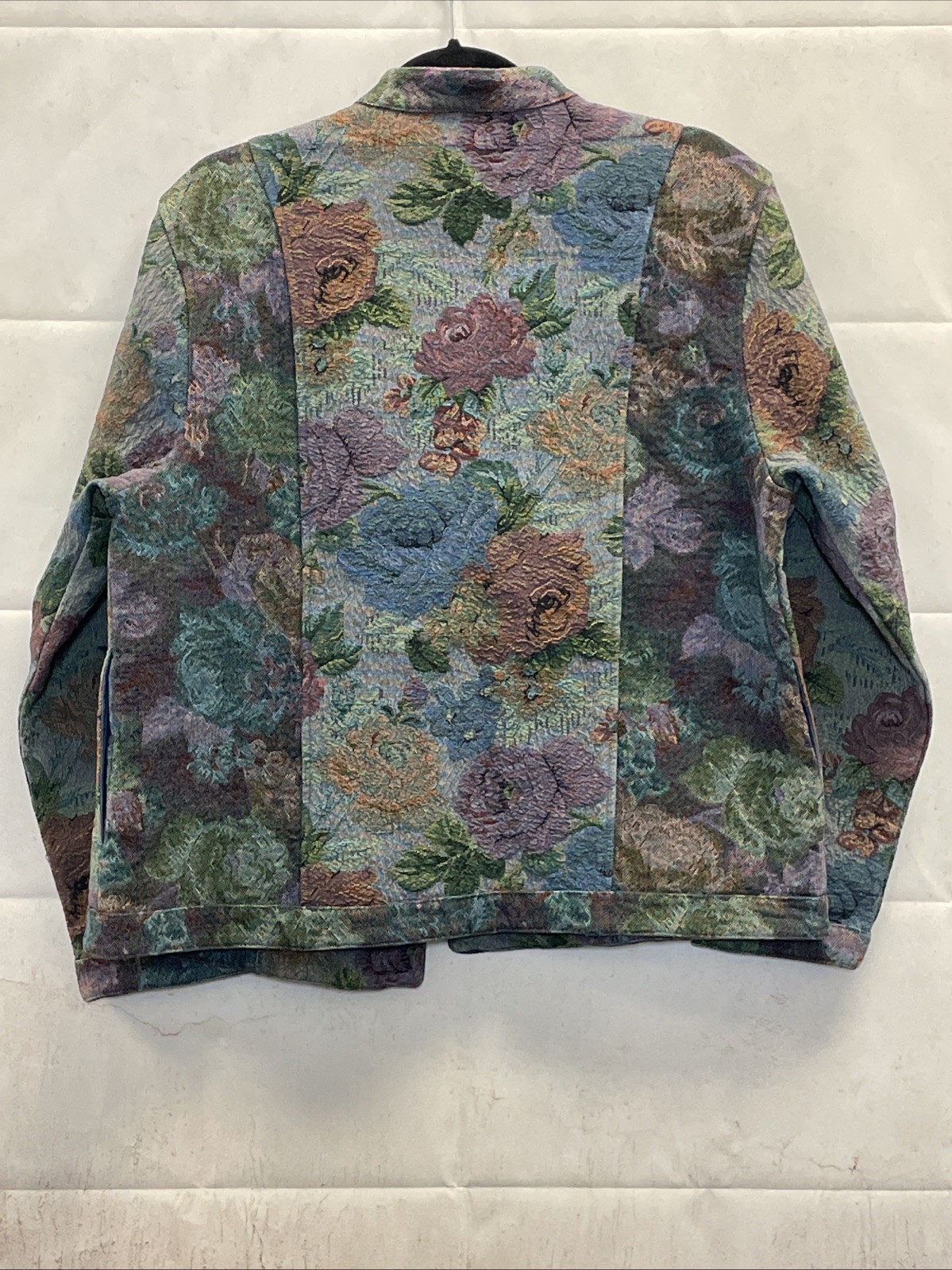 Vintage, BLAST, Tapestry Floral Jacket, (M), India, Late 80s/Early 90s, Boho