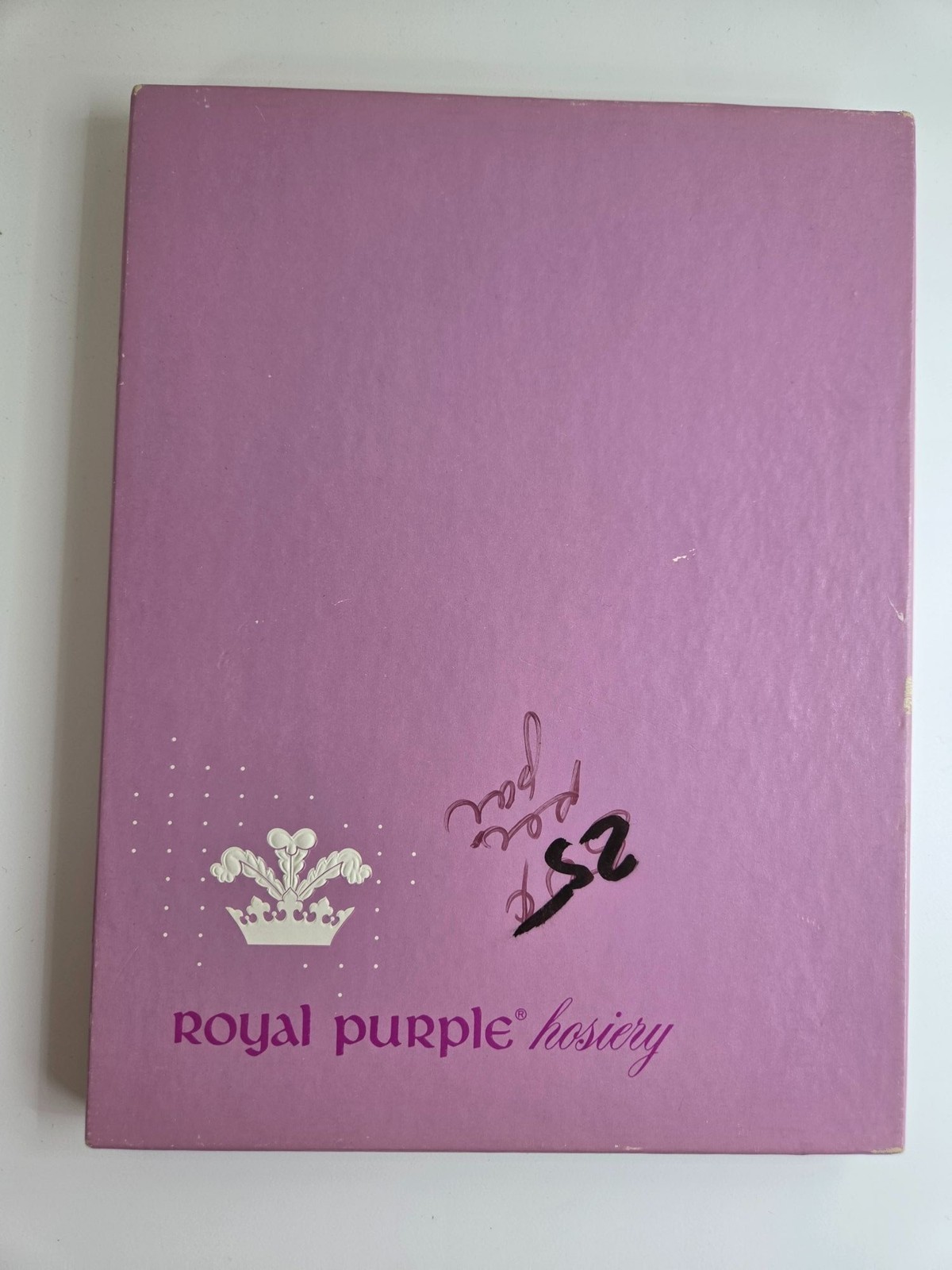 Vt Royal Purple Sears Nylon Stockings Size 9 Beautifulm Nylon RN 15099 Packaging