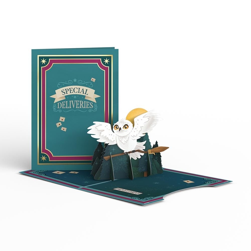 Lovepop Happy Birthday Pop-Up Card for Her and Him- 3D Harry Potter Birthday Gre