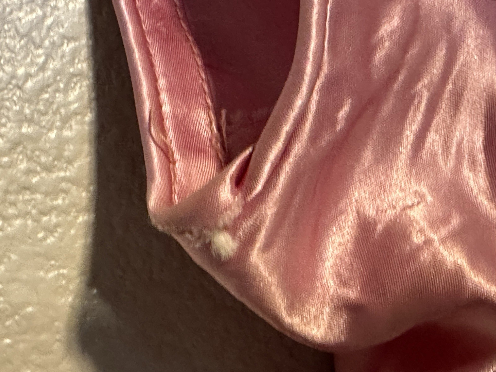 1950s Emma Domb Pink Satin Gown Formal Dress Full Skirt Glinda Debutant sz.S
