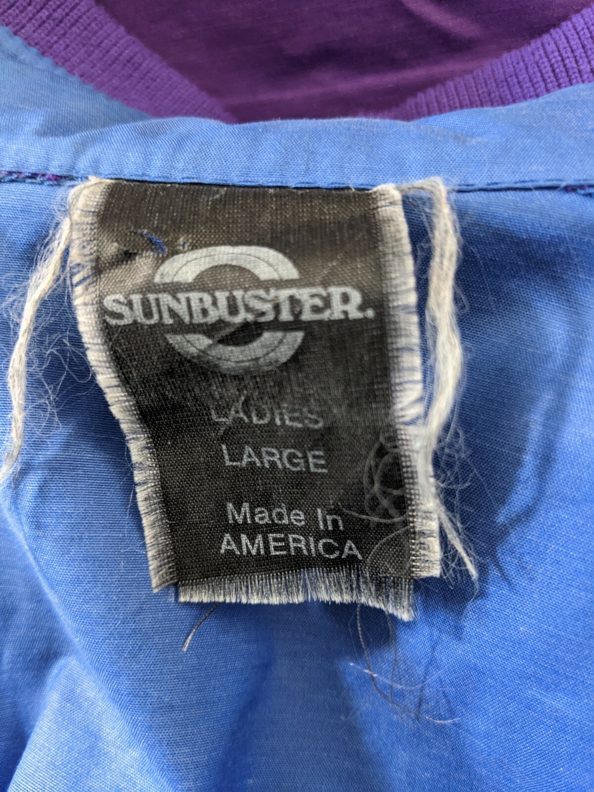 Vintage 1980s Women’s SUNBUSTER Light Jacket LARGE