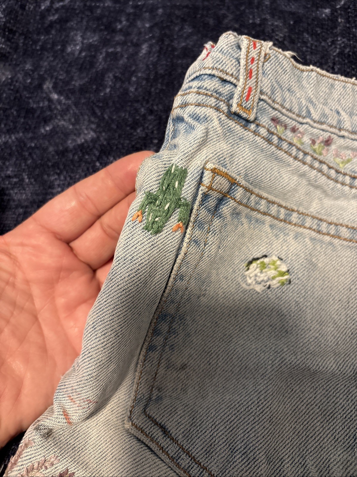 Vintage 90’s Y2k Jean Shorts Paris BluesDenim Short Shorts Paris Blues Size 2