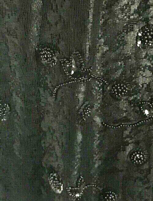 VINTAGE 1980’s Black Beaded Party Dress Size Medium, Couture Prom Evening Gown