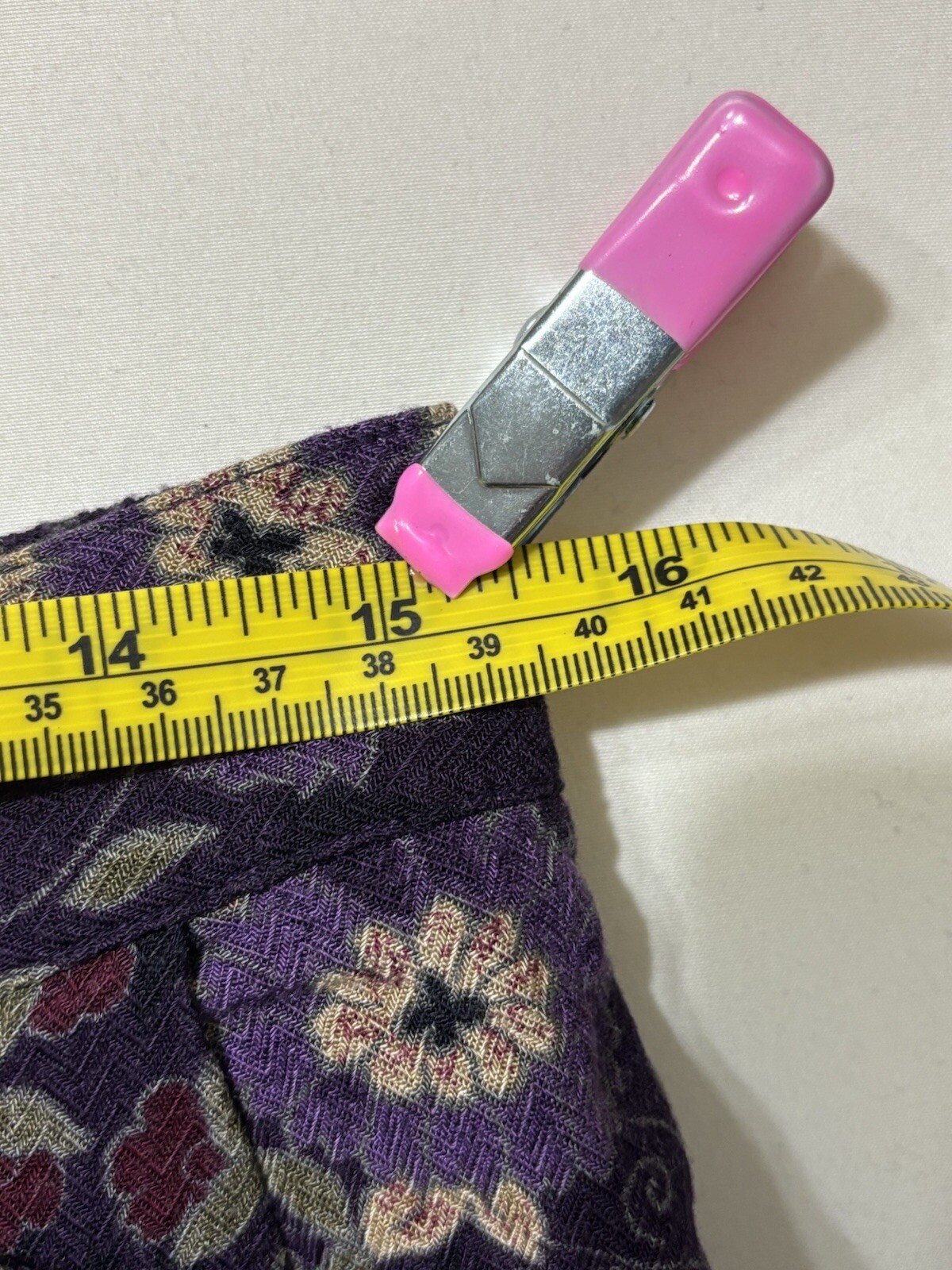 Y2K Boho Cottagecore Purple Flowers Rayon maxi Sag Harbor Skirt Women’s L