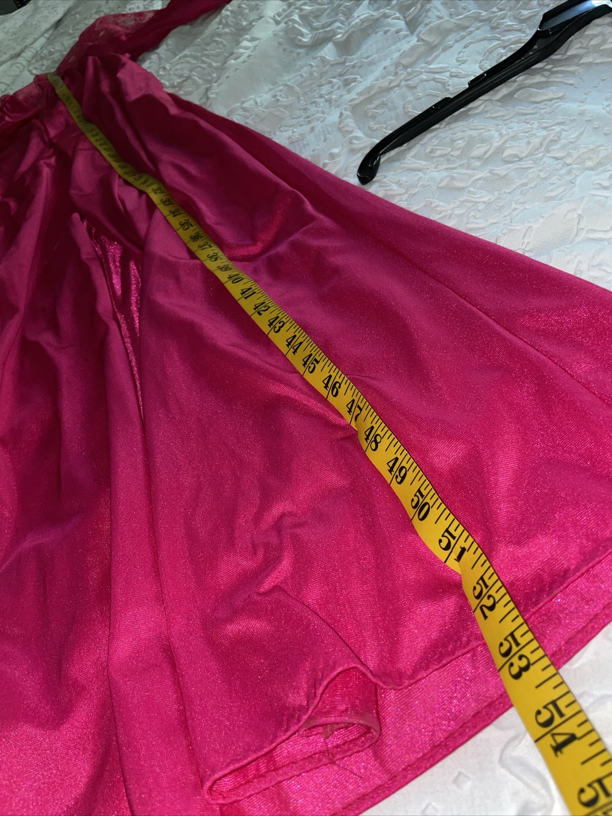 PARAMOUNT Nylon Peignoir Robe & Nightgown Set Gown Pink Lace Woman’s Vintage