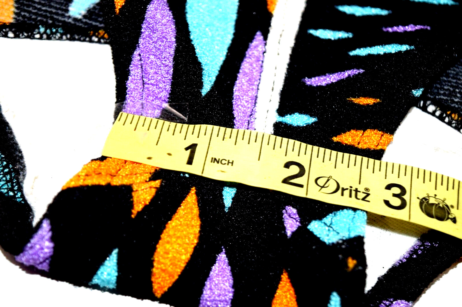 Vintage Swimsuit Gottex Size S/M 60s Fluorescent Mod Floral Surfboard Shapes