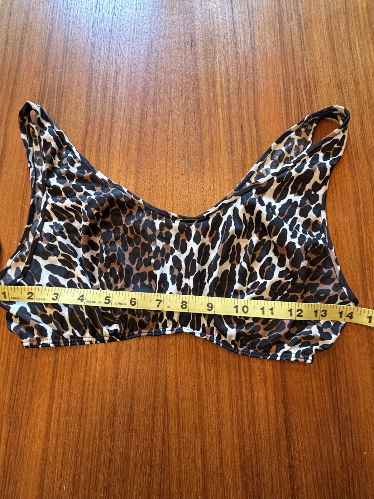 Vtg Groovy 60’s Vanity Fair Leopard Print 3 Piece Nylon Sleepwear Set Medium