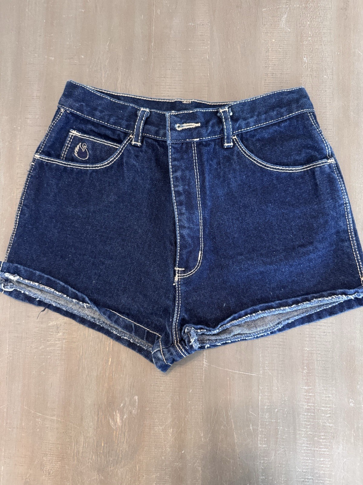 Vintage Gloria Vanderbilt Denim Shorts Size 14 Child. Never Worn No Tags