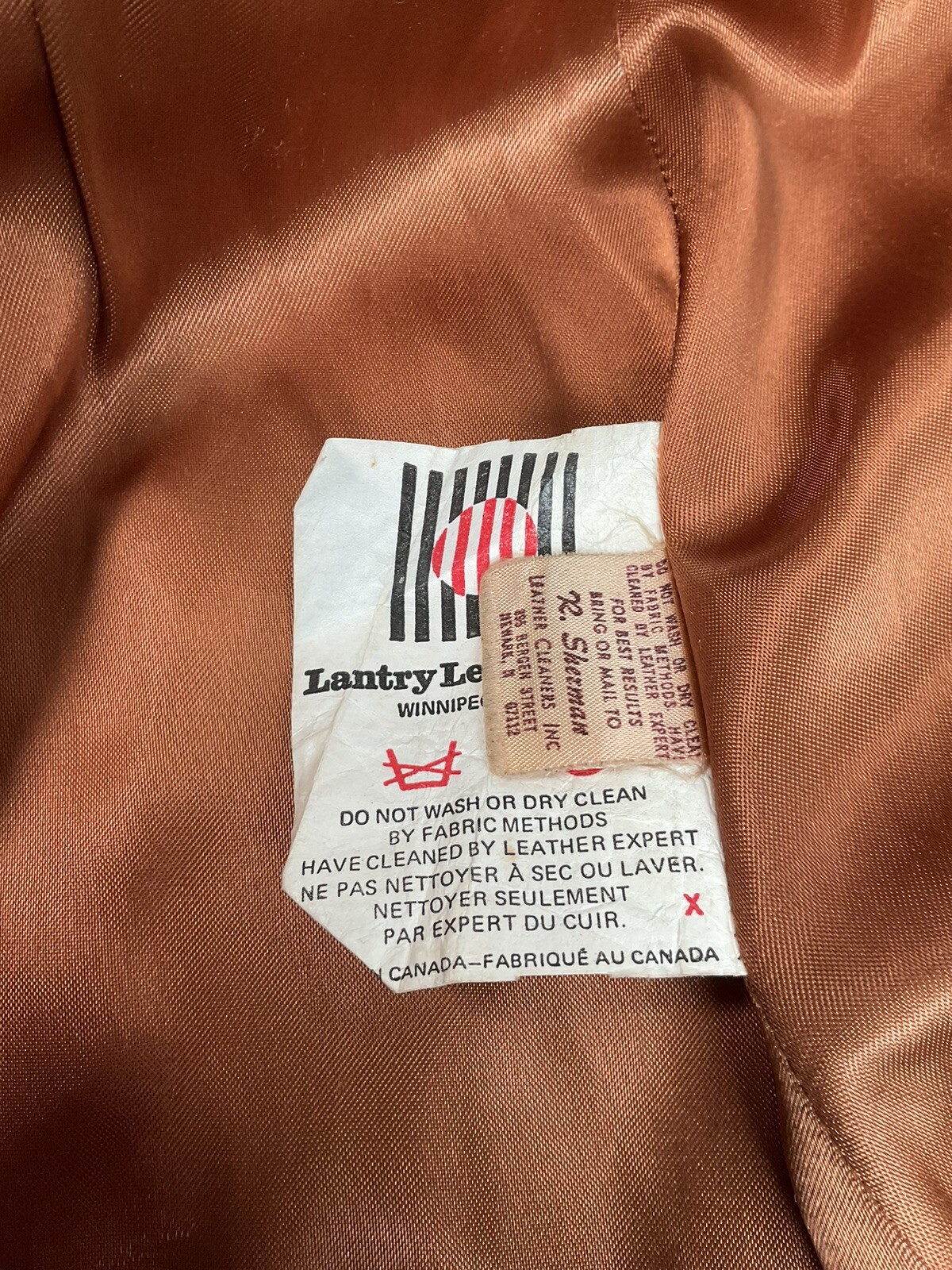 Vintage 1970s Women’s Landry Leather Russian Princess Coat Fur Shawl Collar