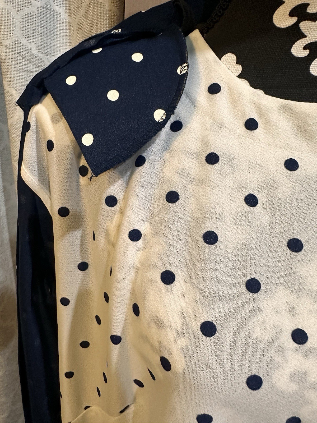 Vintage 1980s Tabby II Polka Dot 2pc Sheath Dress & Duster Jacket Set Size 16W