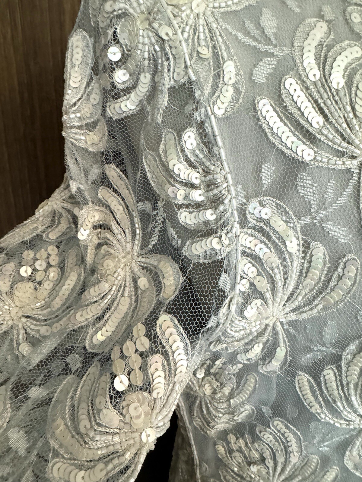 Scala Beaded And Sequined Couture Collection Vintage Dress