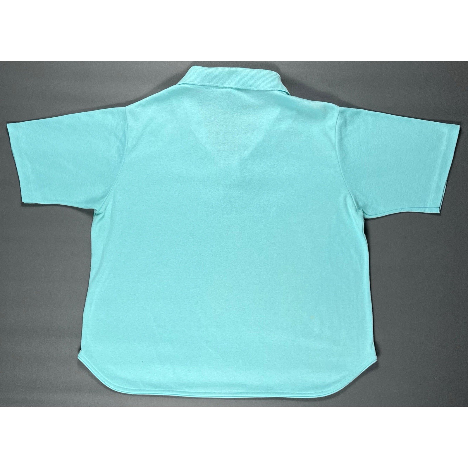 Vintage Chesterfield Woman Polo Shirt Size XL USA Made 80s Preppy Pastel