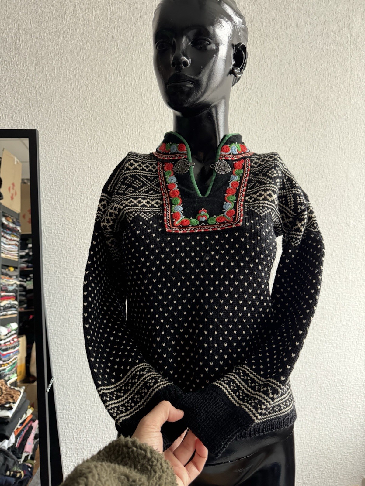 Vintage Awesome 00s Dale Of Norway Style Wmns Sweater