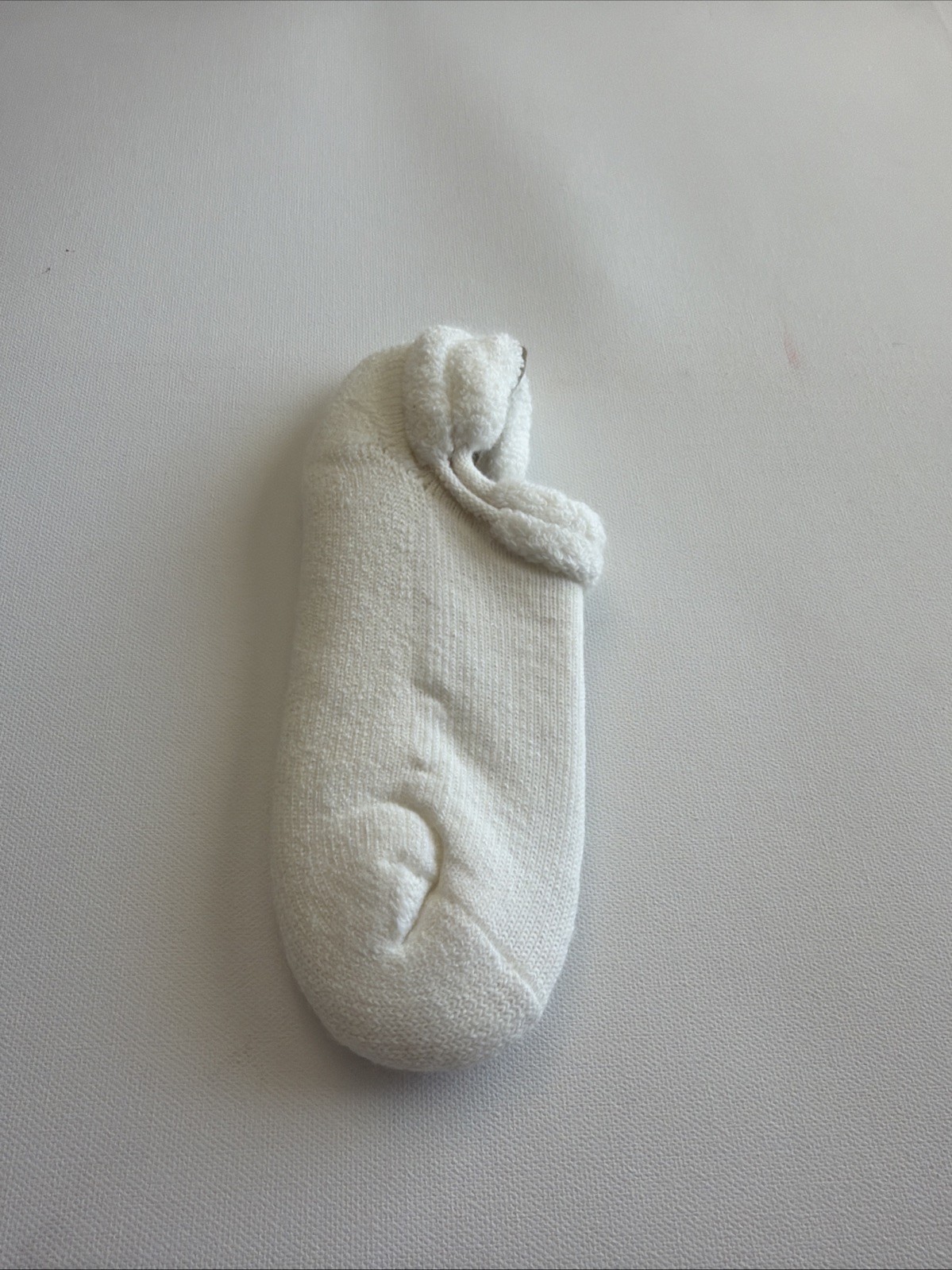VTG Women’s Socks Low Cut Acrylic 9-11 White Ankle USA Super Soft Irregular 80s.