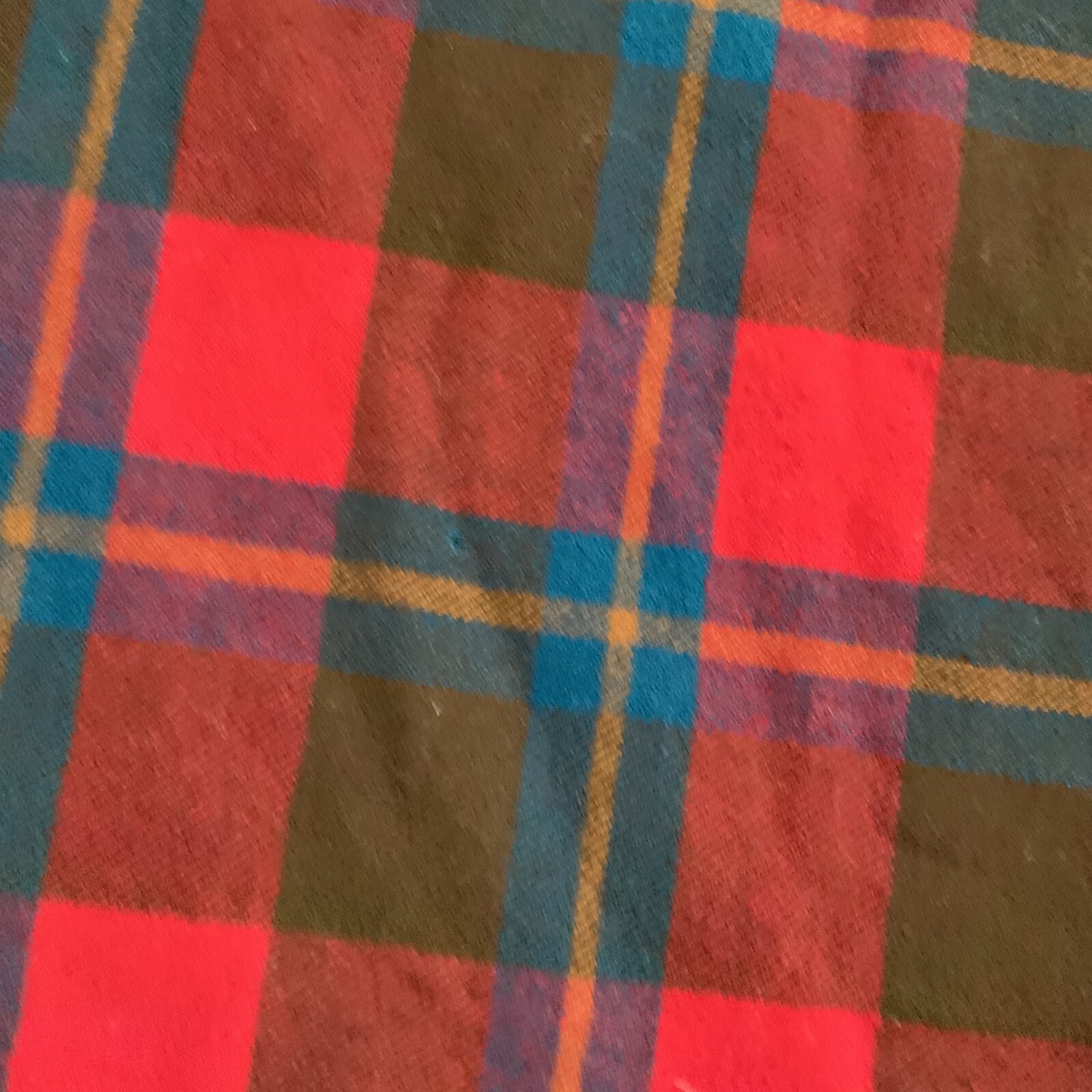 NWT Vintage Pendleton Tartan Virgin Wool Lined Skirt Sz 10 Fringe – MOTH HOLES