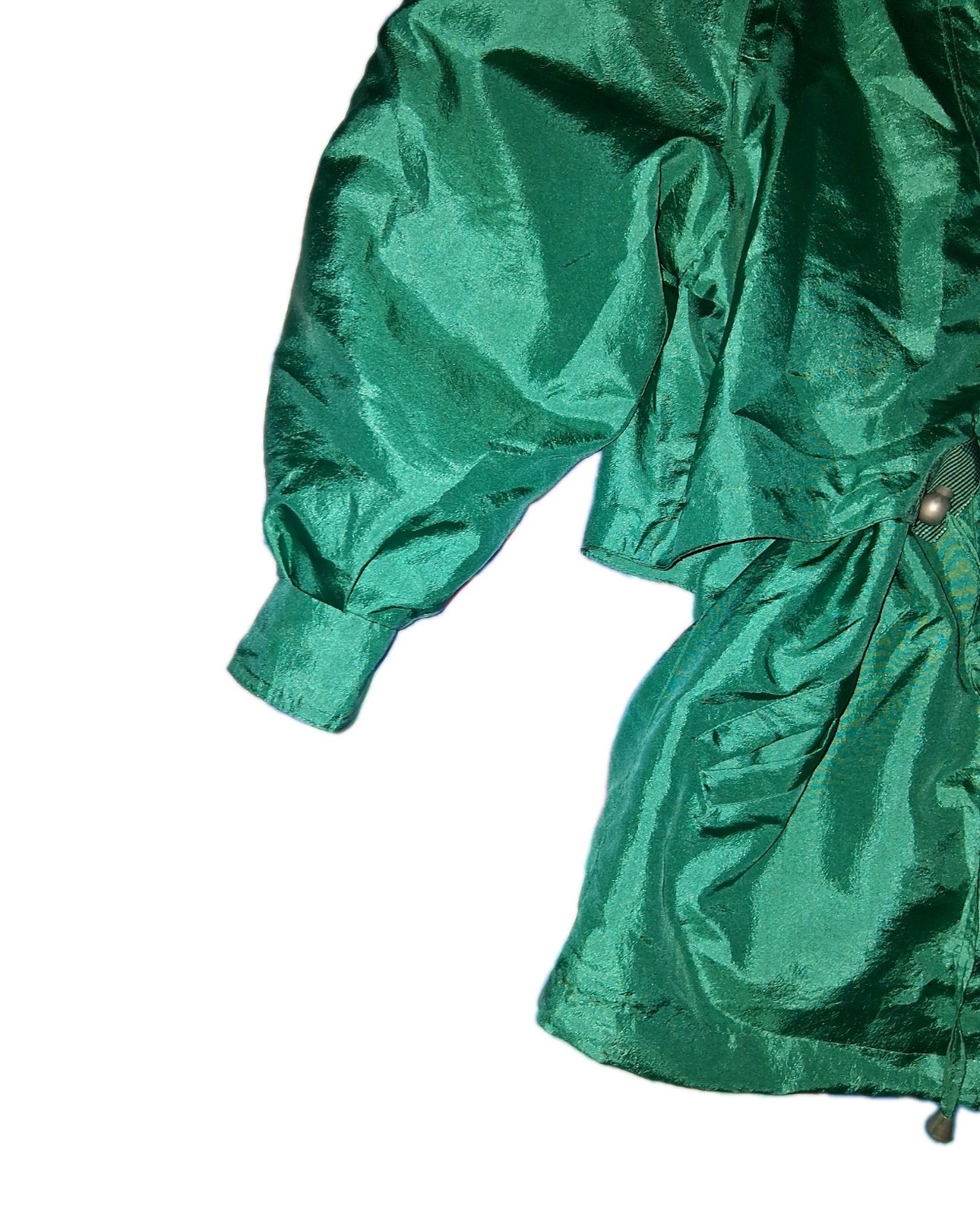 Innovations By Izzi Vtg80s Transformative Teal Jacket Activewear Streetwear Sz S