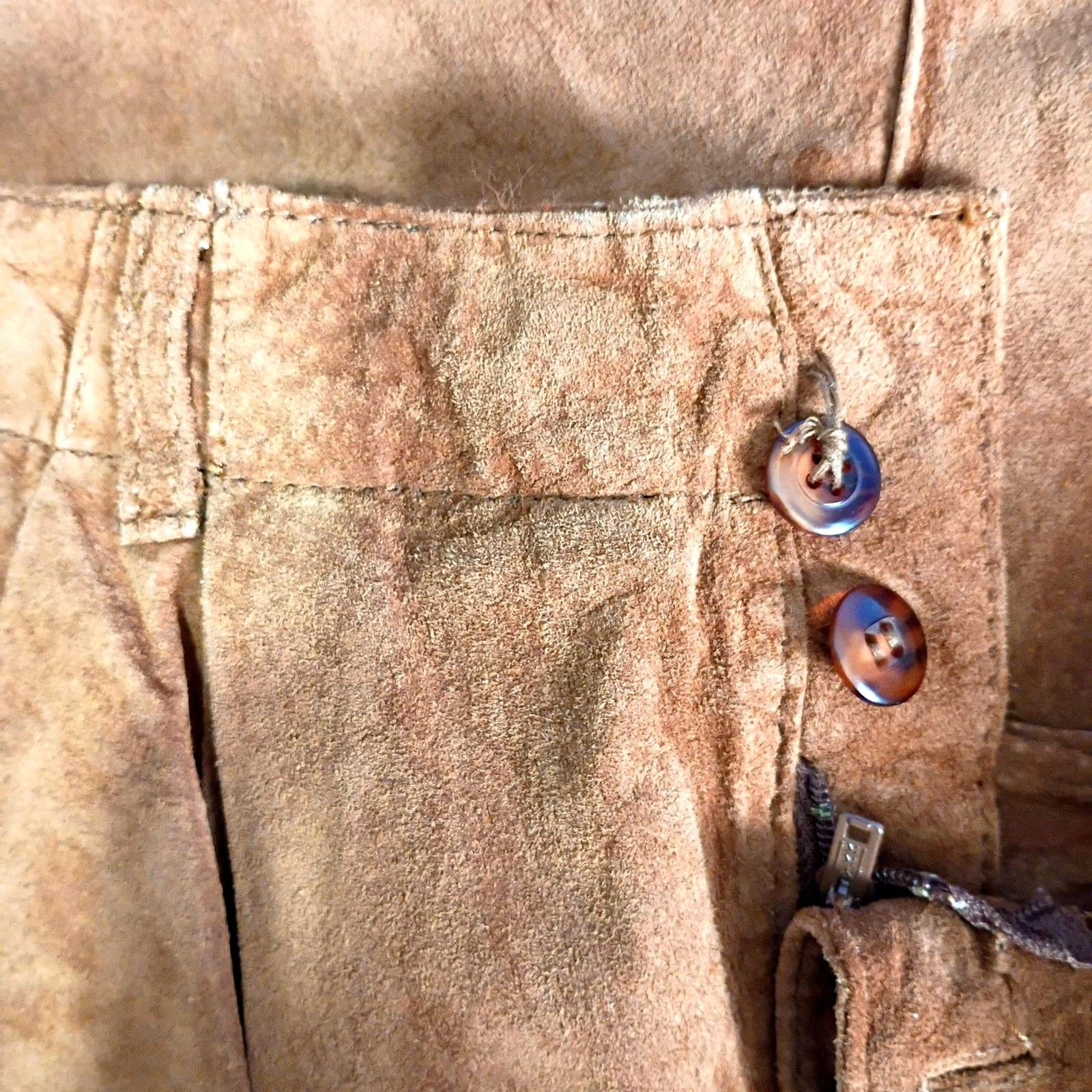 Outback Red Heirloom Collection Leather Riding Pants Size 6 Vintage 80s Prairie