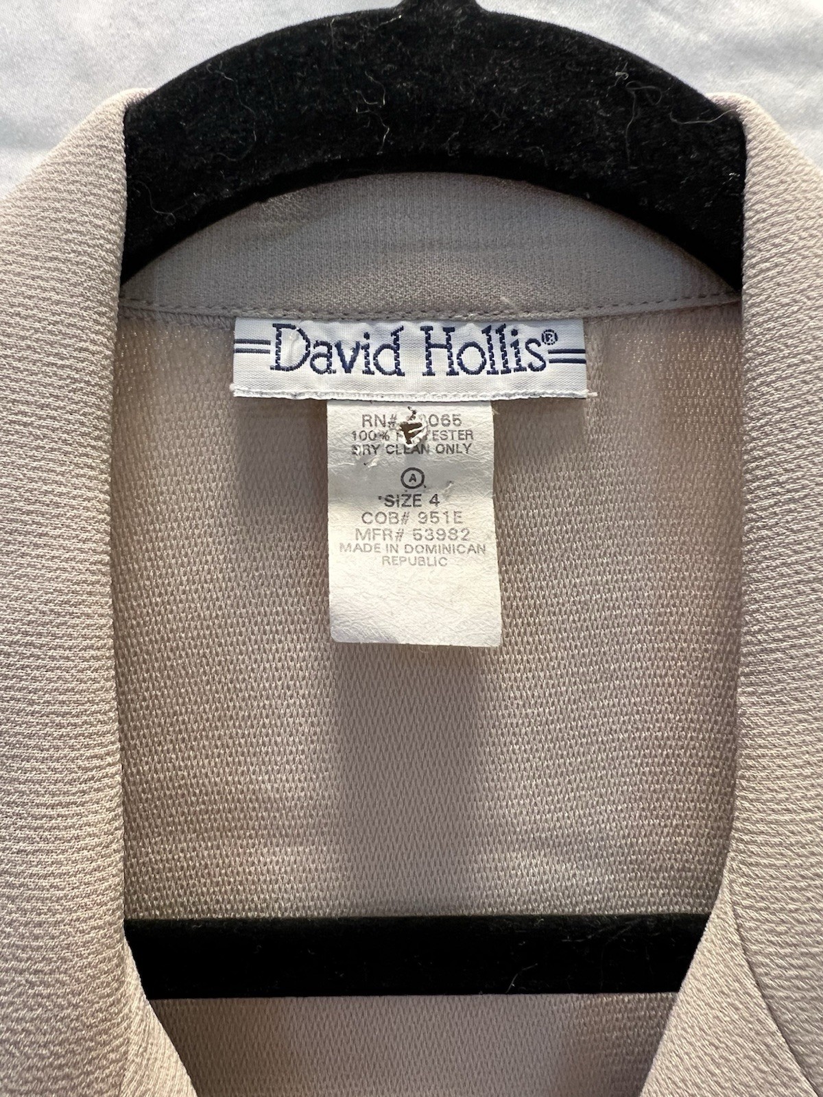 Vintage David Hollis Blouse or Vest