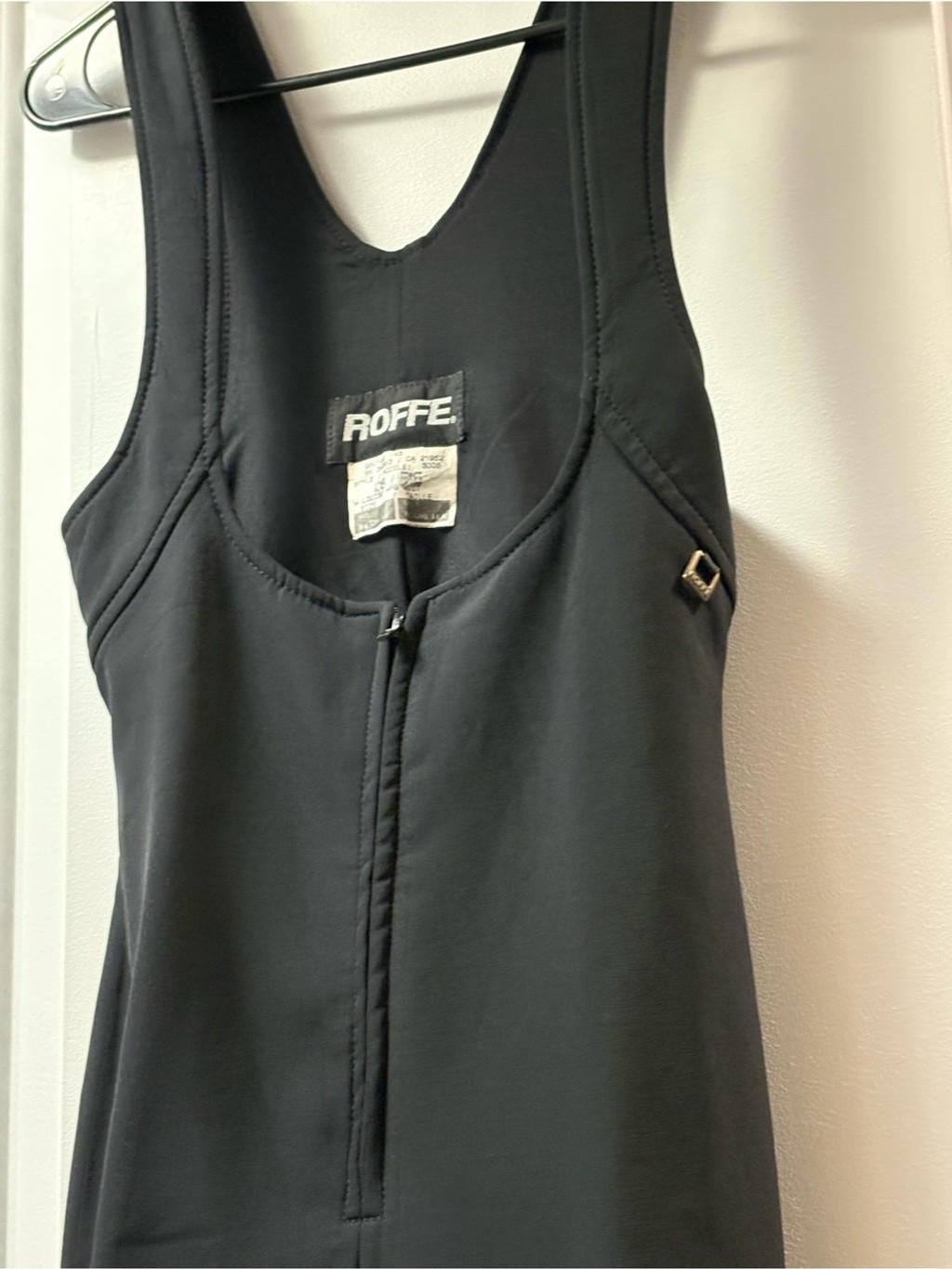 Vintage Roffe Louise WPG Suit Black Stirrup Dive Skin Wetsuit Liner Sz 8