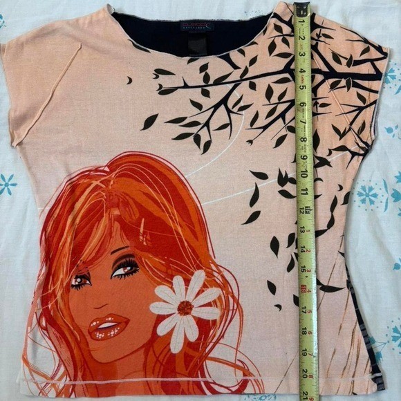 Vintage Grail Custo Barcelona Face Top