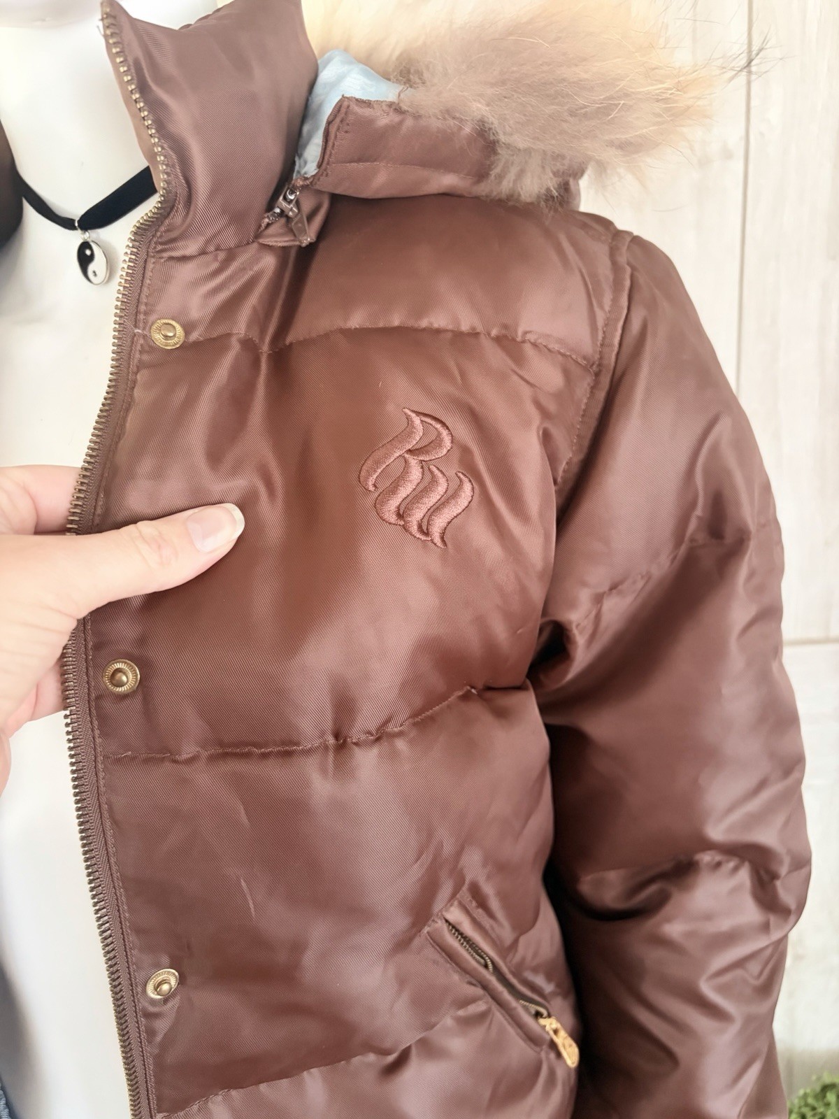 Vintage Y2K RocaWear Down Puffer Jacket