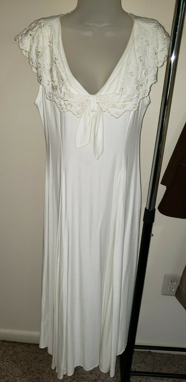 VINTAGE DRESS ELLEN ASHLEY SIZE 8 SUMMERY COCKTAIL FLIRTY LOVELY EMBROIDERY