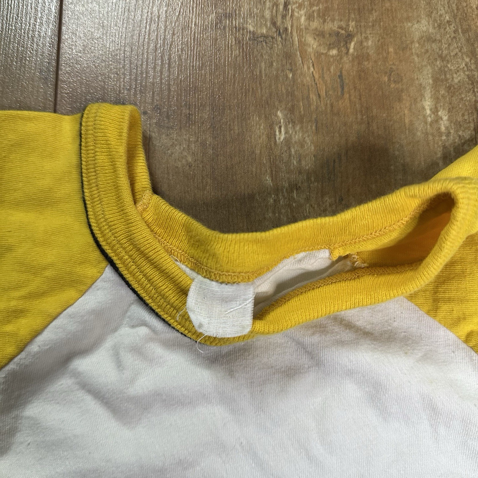 Vintage Colorblock Ringer 70s 80s Shirt Size S/XS