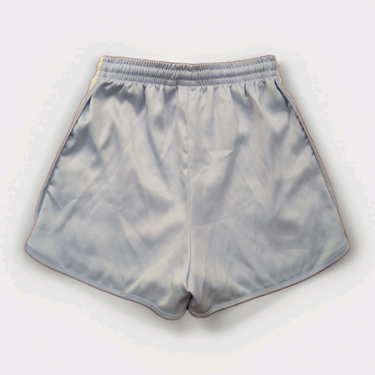 Adidas Glanz Satin Sprinter Shorts XS Lilac Running Womens Casual Vintage Sports