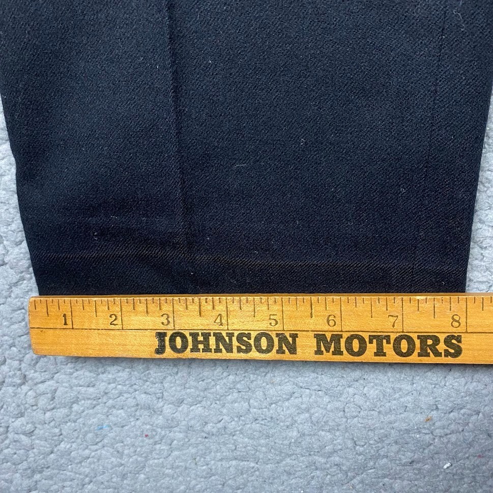 Pendleton Virgin Wool Pants Black Size 10 (29×32) lined Vintage 1980s FLAWS READ