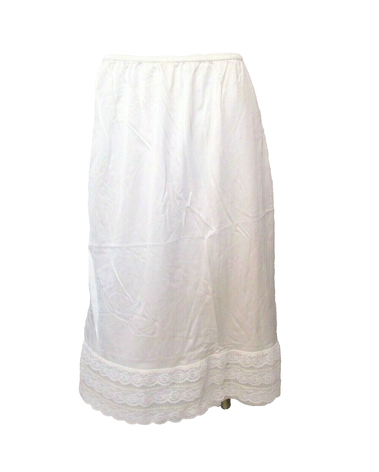 Sliperfection 663 Nylon Tricot Non-Cling Half Slip Petticoat M 27/29 Waist USA