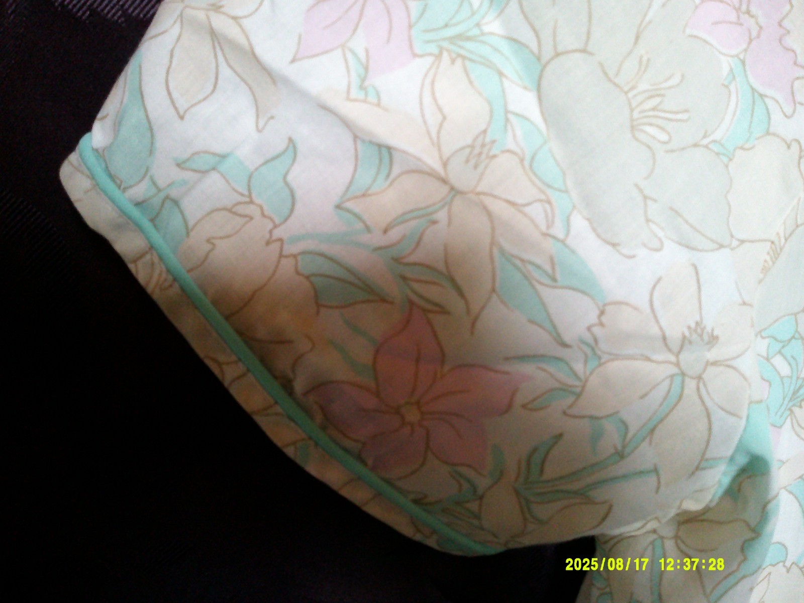 vintage carriage court by sears snap front house dress size 16-18