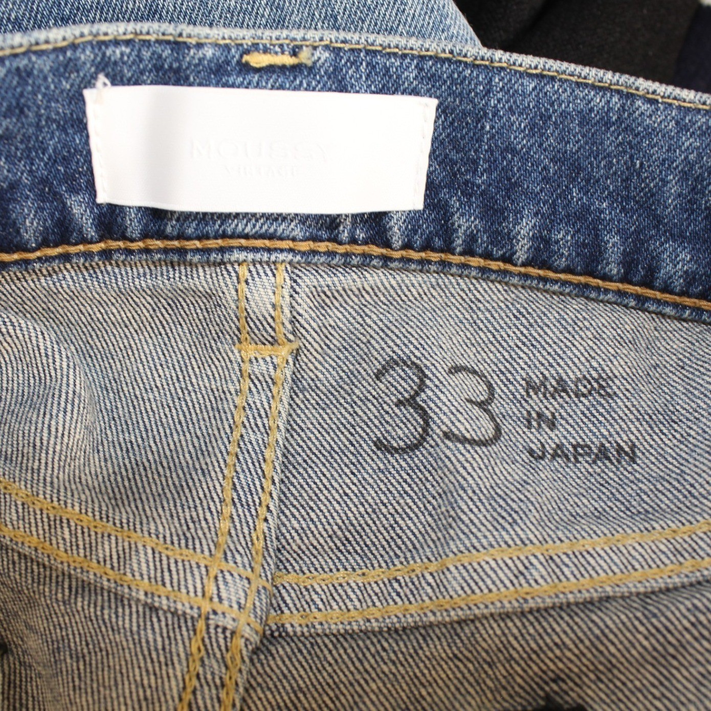NWT Moussy Scranton Tapered Vintage Jeans Intentional Distressed NWT Stretch 33
