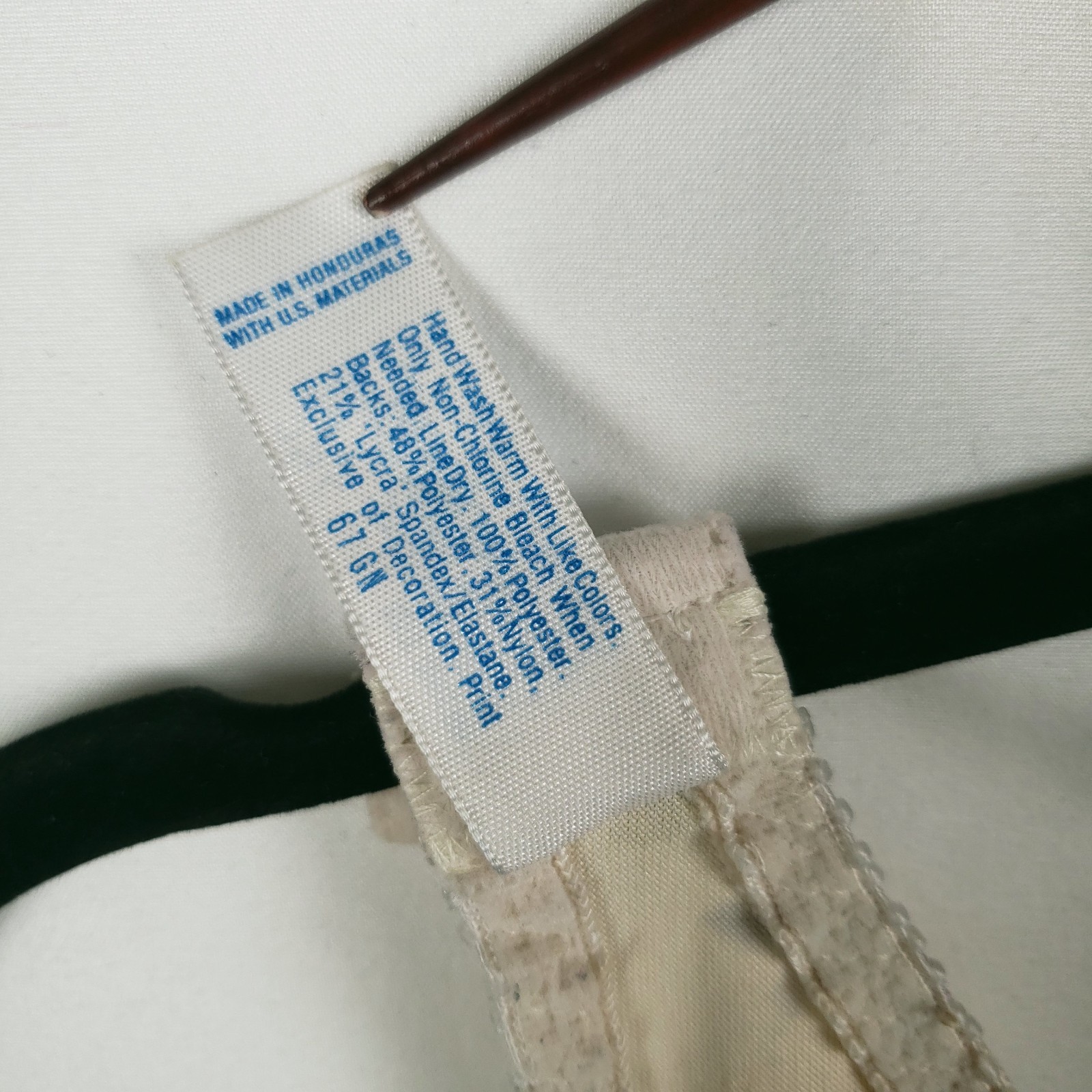 Vintage Maidenform Chantilly Bra 34C Glossy Satin Unlined Underwire Floral