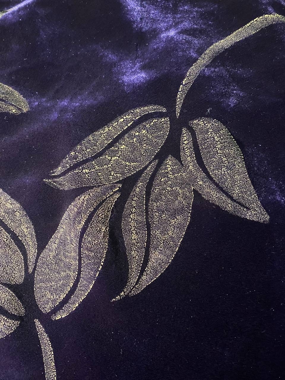 Unique Velvet Burnout Kimono Robe – Catherine Bacon Style Wearable Art