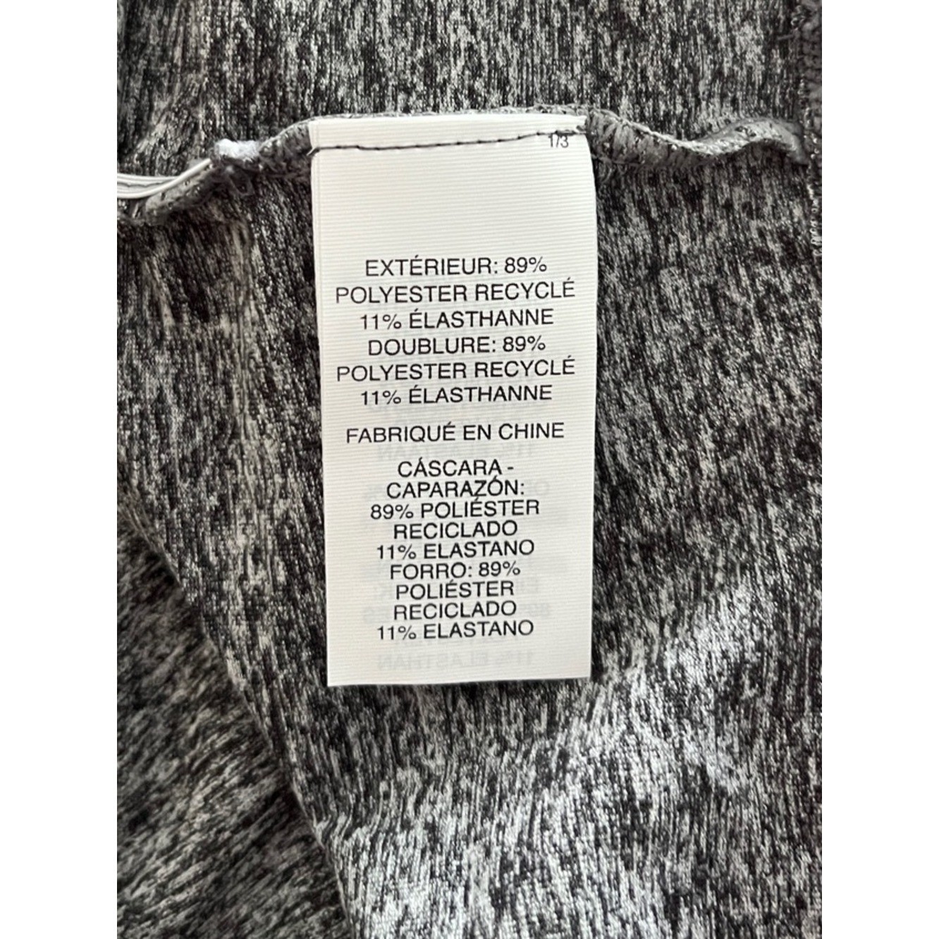 Vuori Long Sleeve Halo Essential Dress in Heather Grey Size XL NWOT